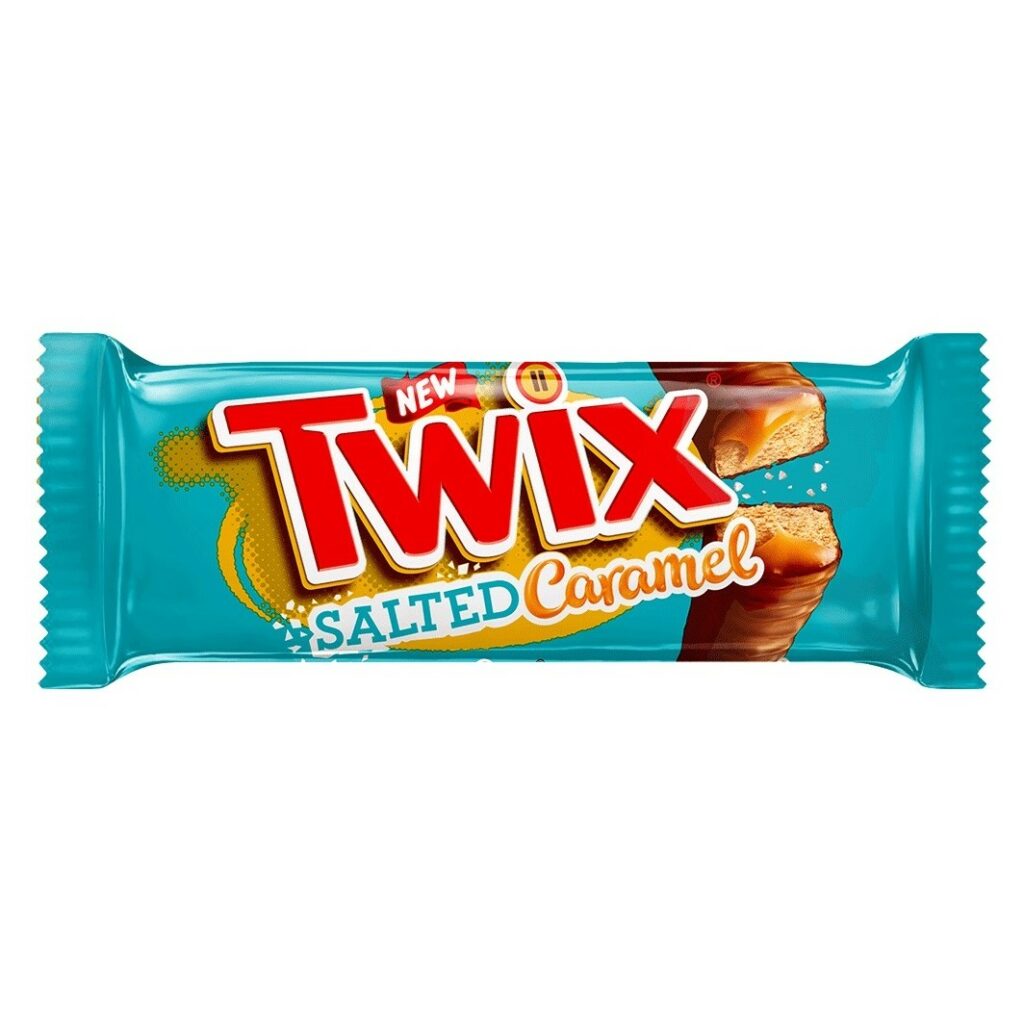 Batonėlis TWIX (SALTED CARAMEL), 46g - Candy POP